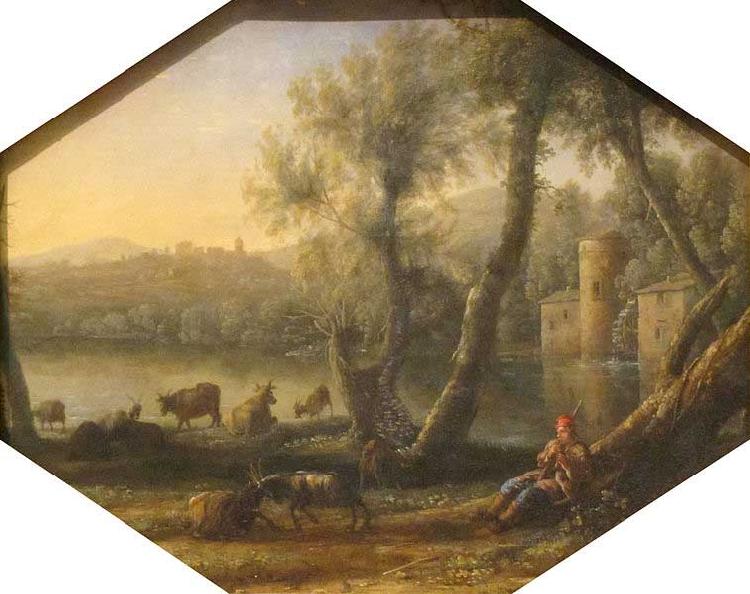 Claude Lorrain Pastoral Landscape oil painting image